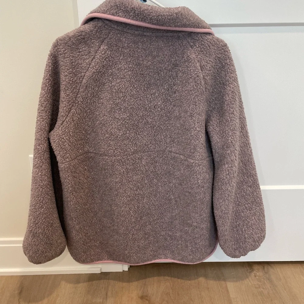Madewell Lavender Fleece Jacket - Picture 4 of 4